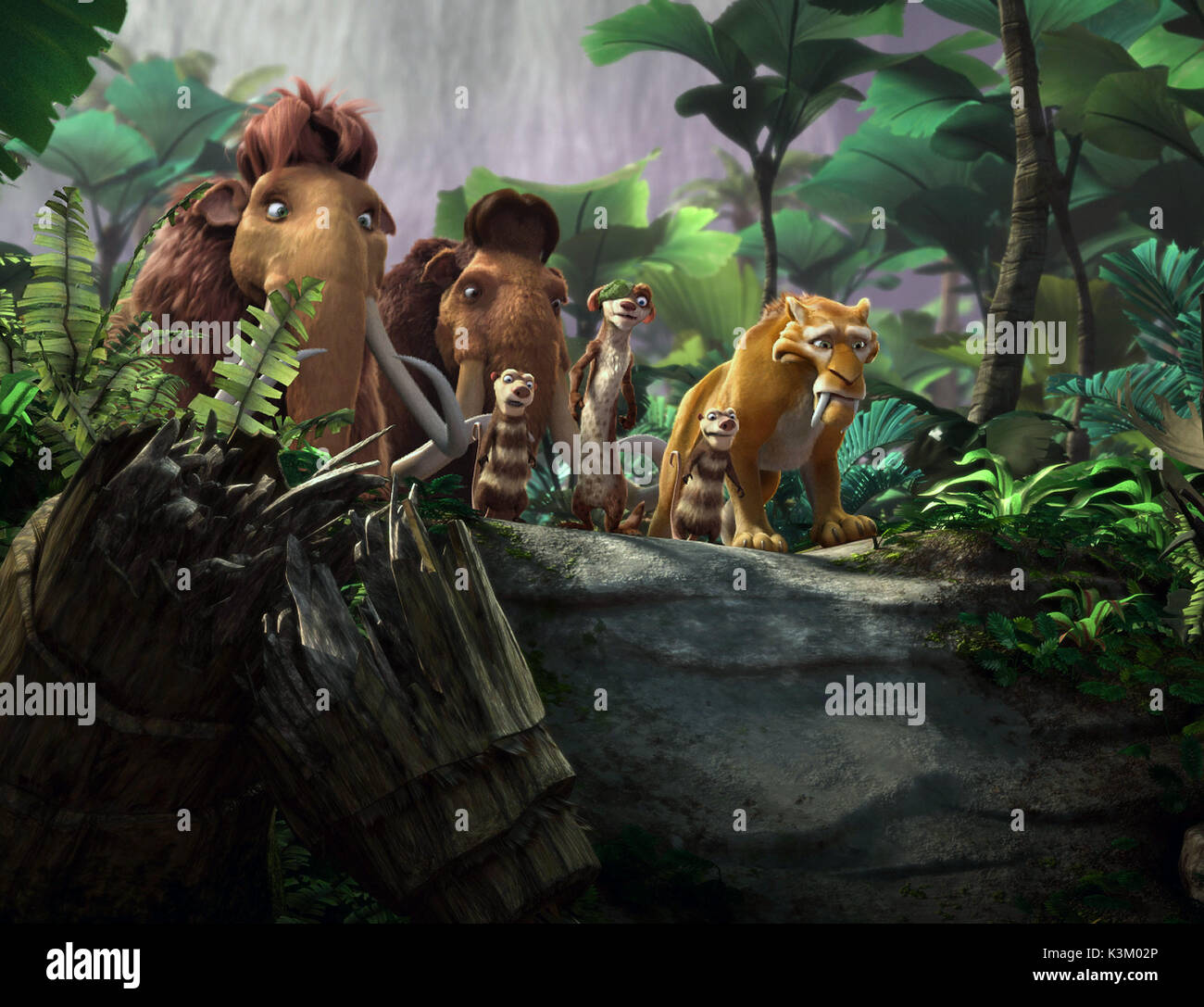 ICE AGE DAWN OF THE DINOSAURS aka ICE AGE 3 QUEEN LATIFAH voices Ellie