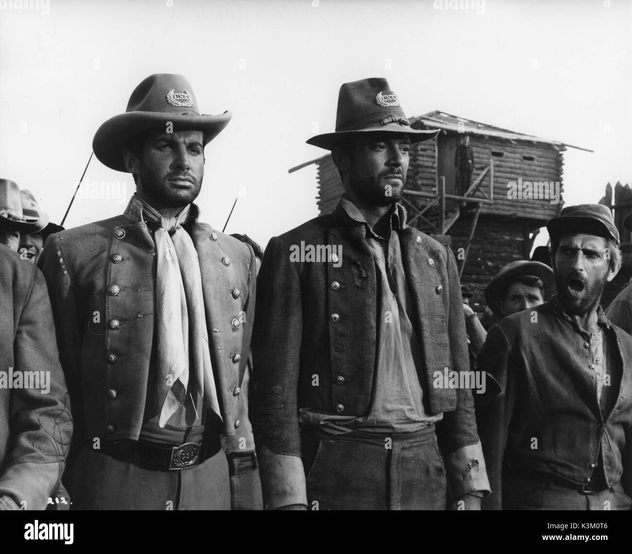 A TIME FOR KILLING aka THE LONG RIDE HOME GEORGE HAMILTON, TODD ARMSTRONG, HARRY DEAN STANTON       Date: 1967 Stock Photo