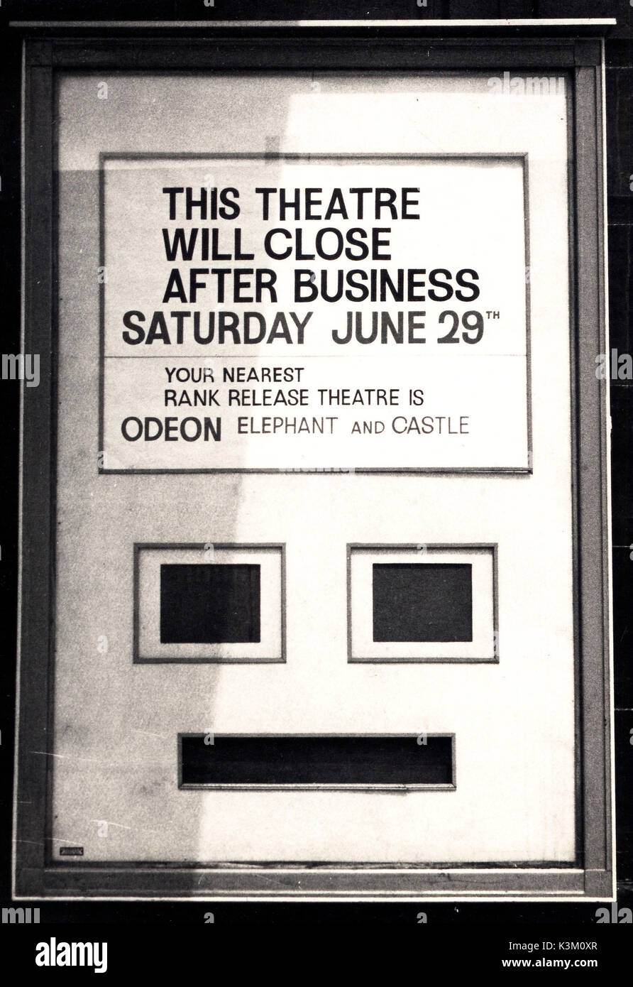 ASTORIA CINEMA, OLD KENT ROAD, LONDON Display frame Stock Photo