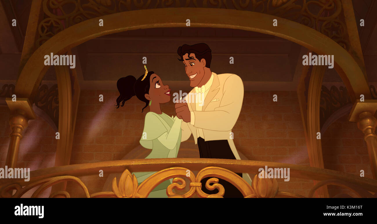 THE PRINCESS AND THE FROG ANIKA NONI ROSE voices Tiana, BRUNO CAMPOS voices Prince Naveen         Date: 2009 Stock Photo