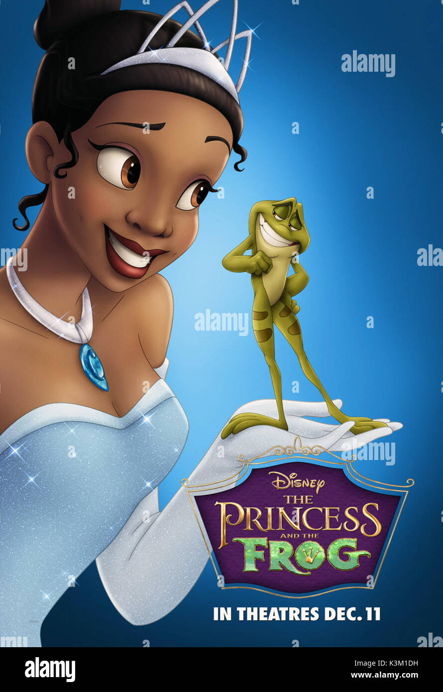 THE PRINCESS AND THE FROG ANIKA NONI ROSE voices Tiana, BRUNO CAMPOS voices Prince Naveen         Date: 2009 Stock Photo