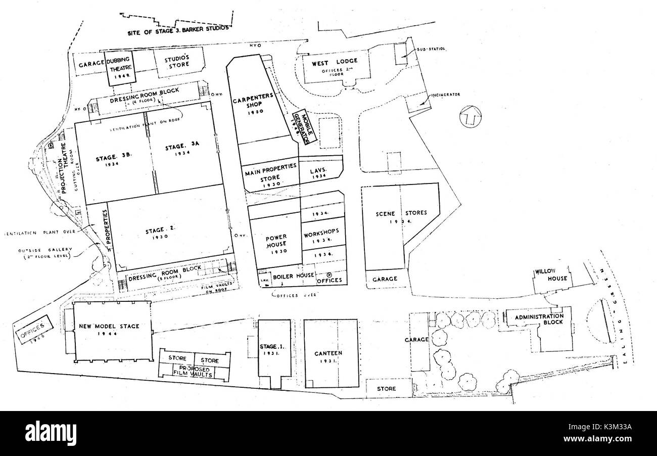 EALING STUDIOS, West London Stock Photo Alamy