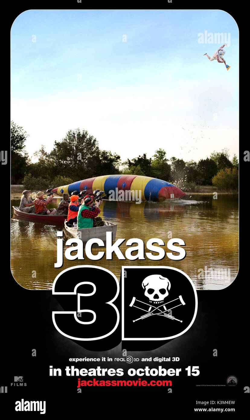 JACKASS 3D      Date: 2010 Stock Photo