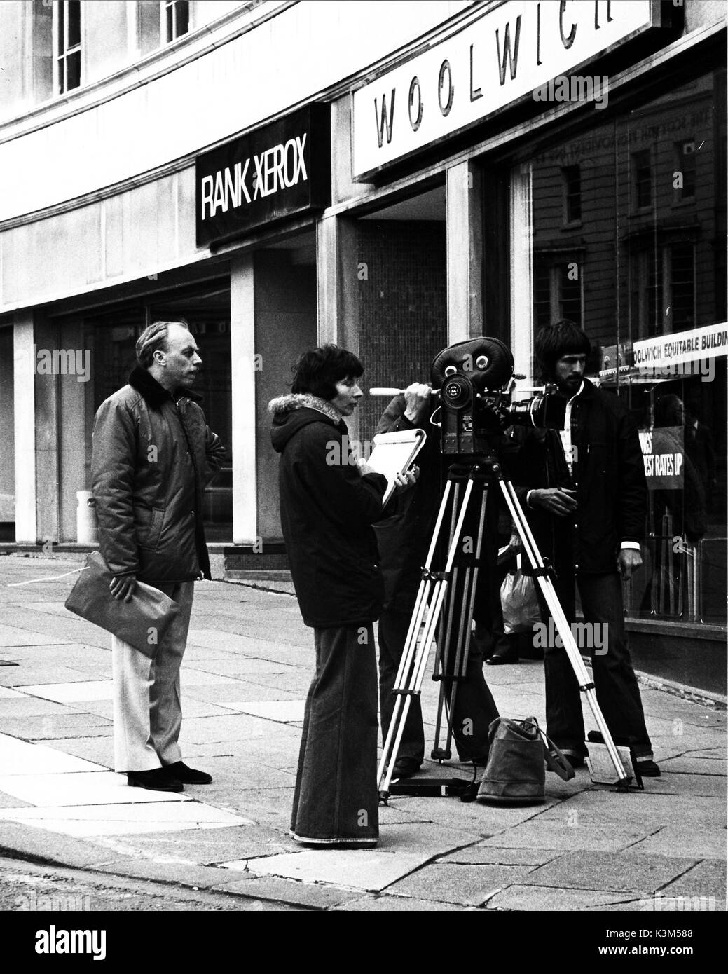 Graham Peter Filming Granada television over hi-res stock photography and images - Alamy