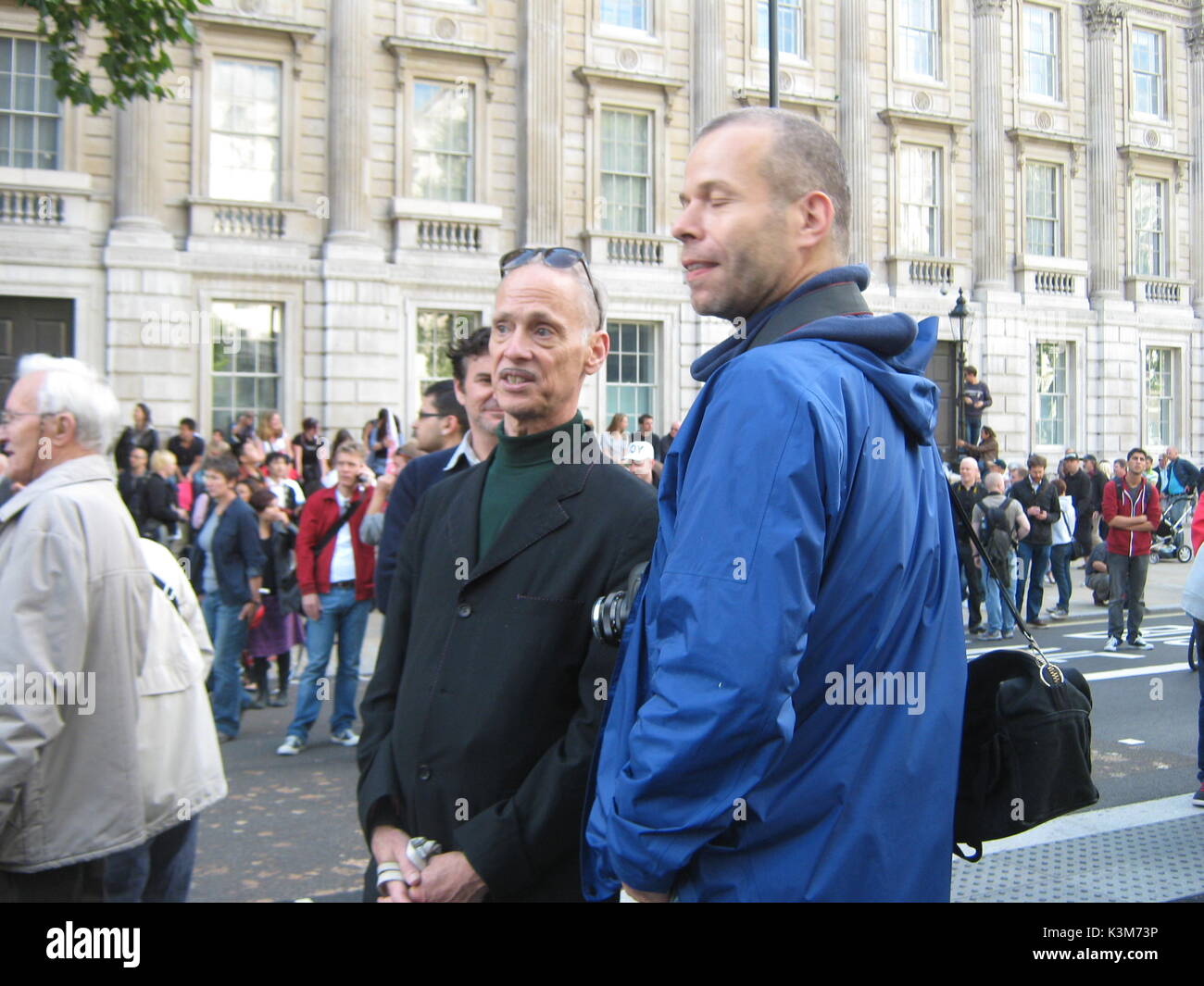 Film Director JOHN WATERS on the Gay Pride March, in London 2010 Stock Photo
