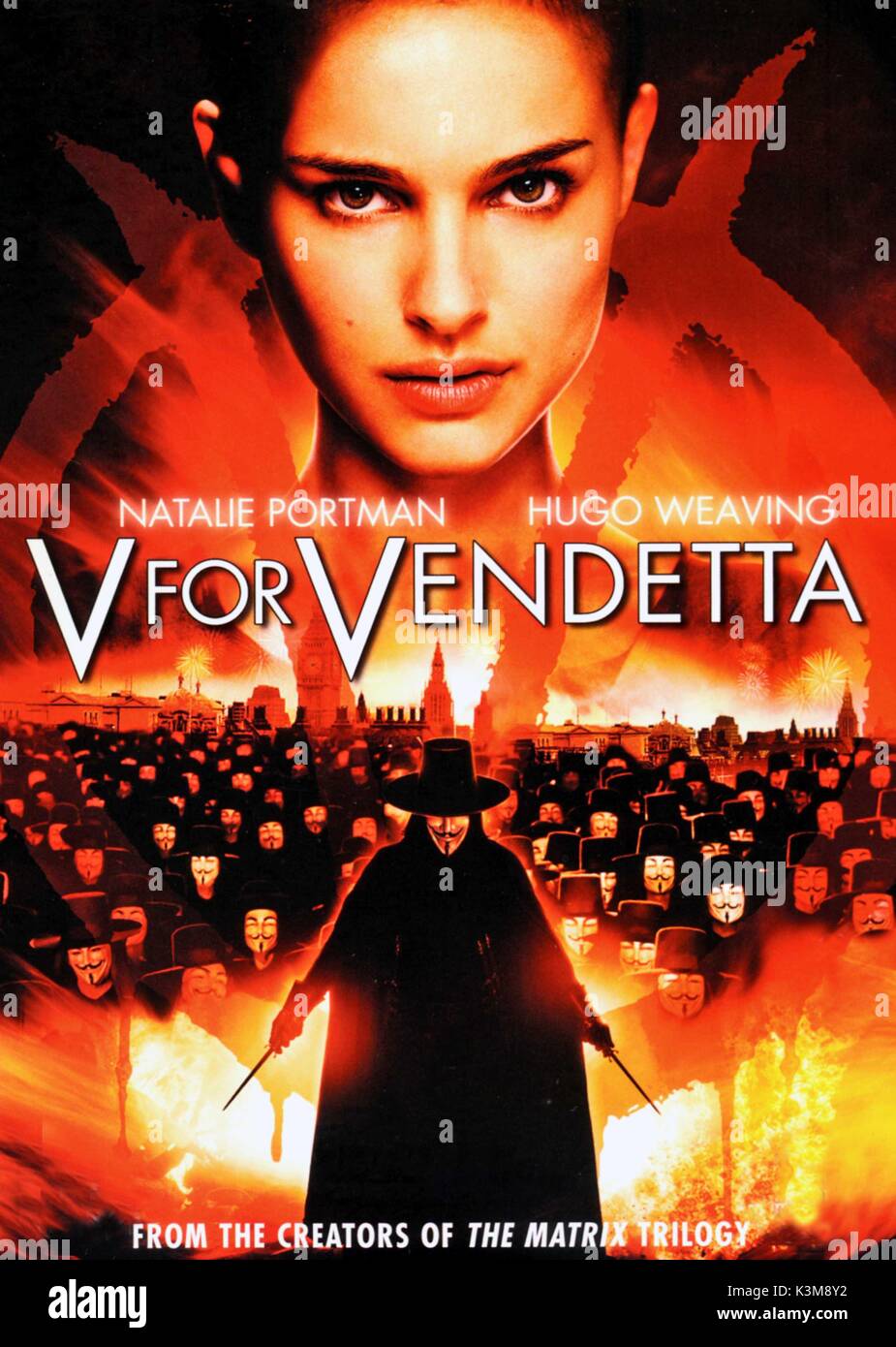 V FOR VENDETTA (2005) NATALIE PORTMAN, HUGO WEAVING VFOR 001-32 Stock Photo  - Alamy