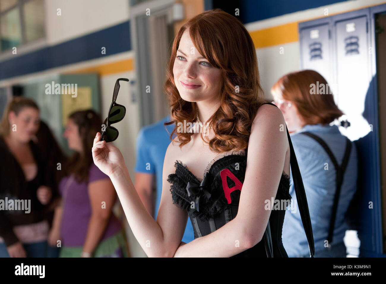 EASY A EMMA STONE     Date: 2010 Stock Photo