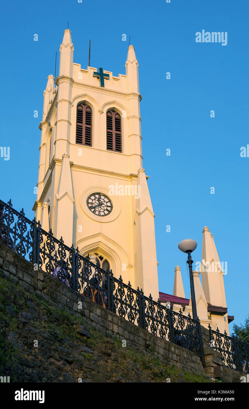 Shimla Ridge Church Christ Church in Shimla the Ridge Road, offering magnificent views of ...