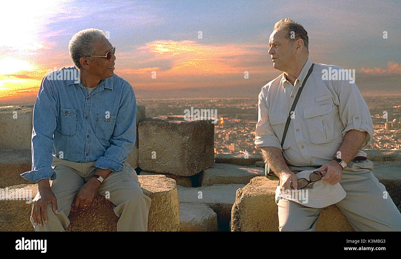 Film Morgan Freeman Et Jack Nicholson THE BUCKET LIST [US 2007] MORGAN FREEMAN, JACK NICHOLSON Date Stock