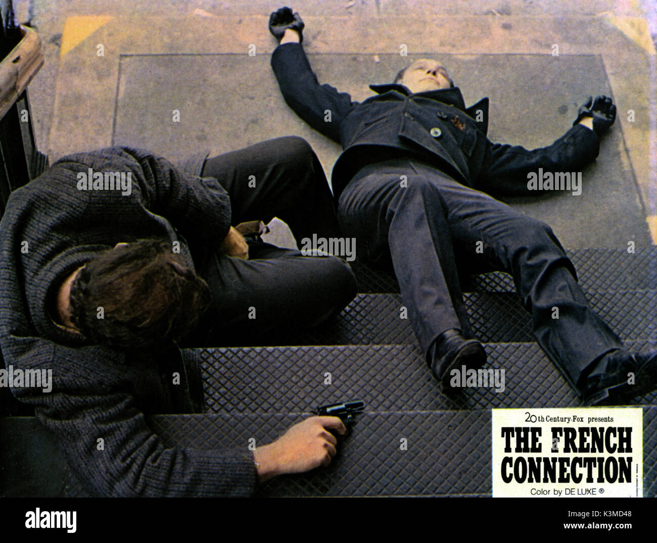 THE FRENCH CONNECTION [US 1971] GENE HACKMAN, MARCEL BOZZUFFI     Date: 1971 Stock Photo
