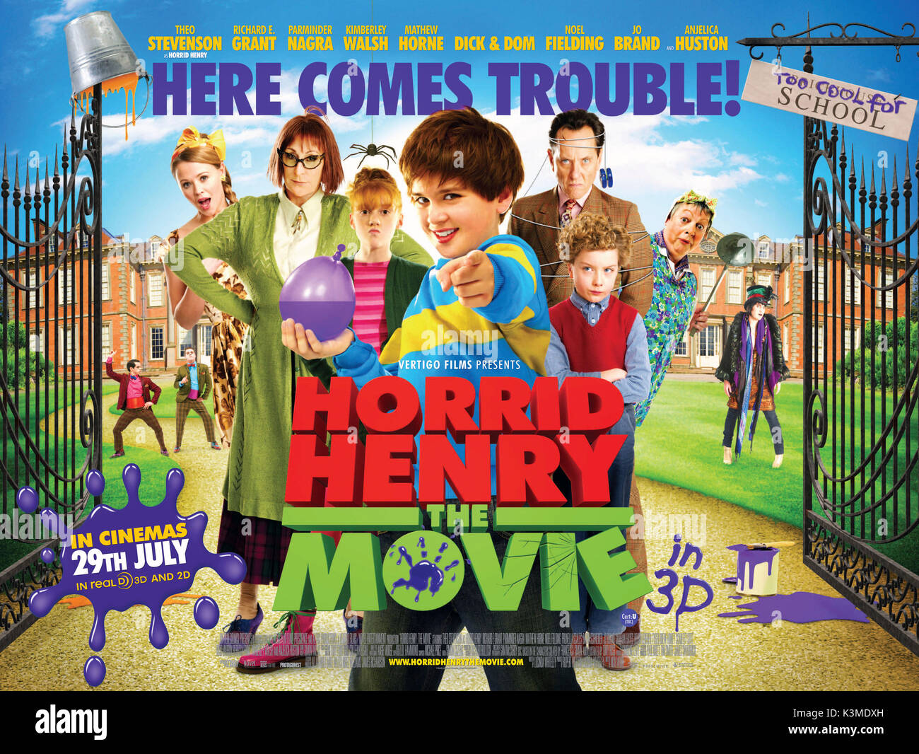 HORRID HENRY: THE MOVIE [BR 2011] THEO STEVENSON as Horrid Henry