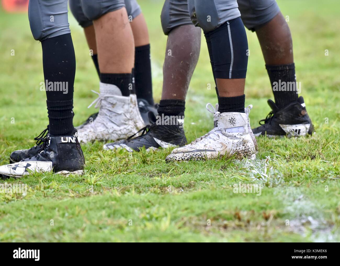 Under armour football cleats hi-res stock photography and images - Alamy
