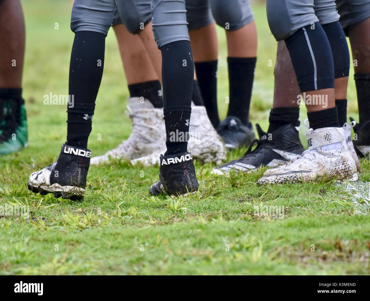 Under armour cleats hi-res stock photography and images - Alamy