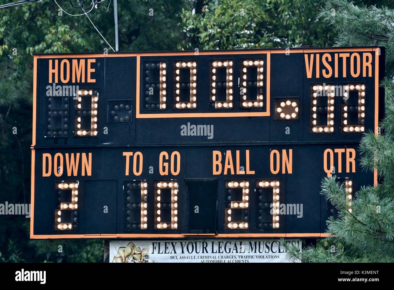 Football Score Board Stock Photo Alamy football-score-board-stock-photo-alamy