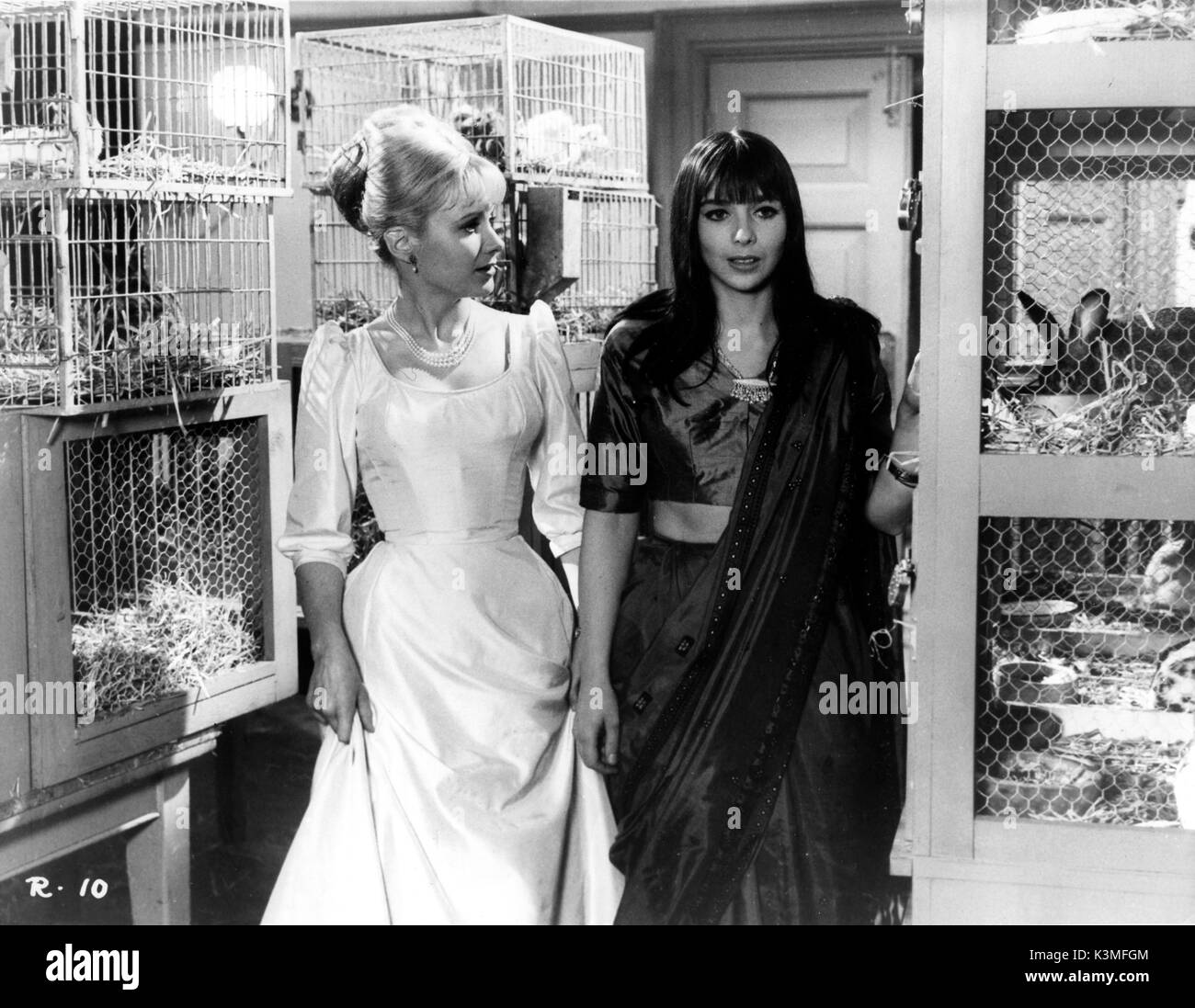 THE REPTILE [BR 1966] JENNIFER DANIEL, JACQUELINE PEARCE     Date: 1966 Stock Photo