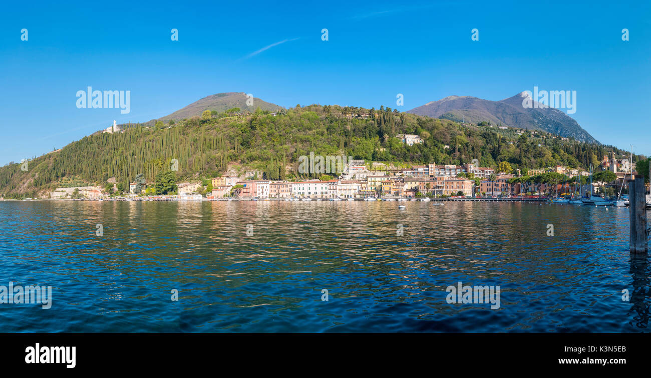 Toscolano Maderno, Lake Garda, Brescia province, Lombardy, Italy. Stock Photo