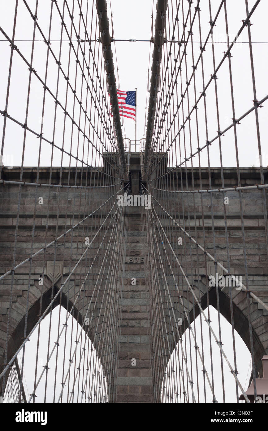 Brooklyn Bridge, New York, USA Stock Photo