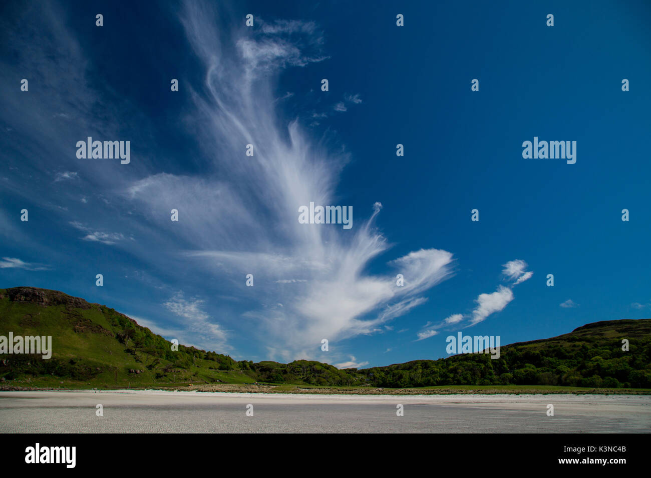 Europe, United Kingdome, Scotland, Mull Island. Calgary Bay Stock Photo