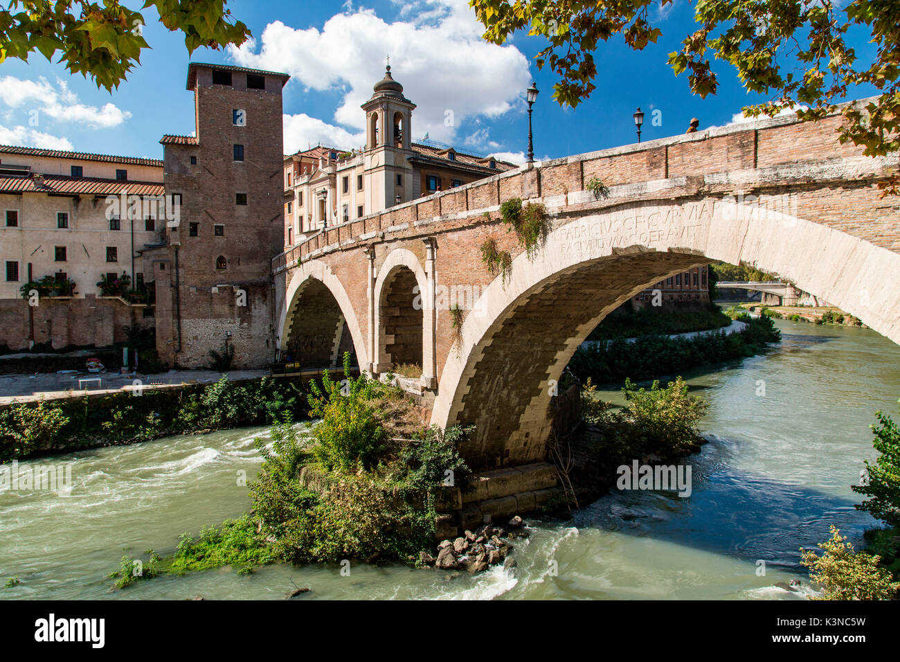 Rome tiber island hi-res stock photography and images - Alamy