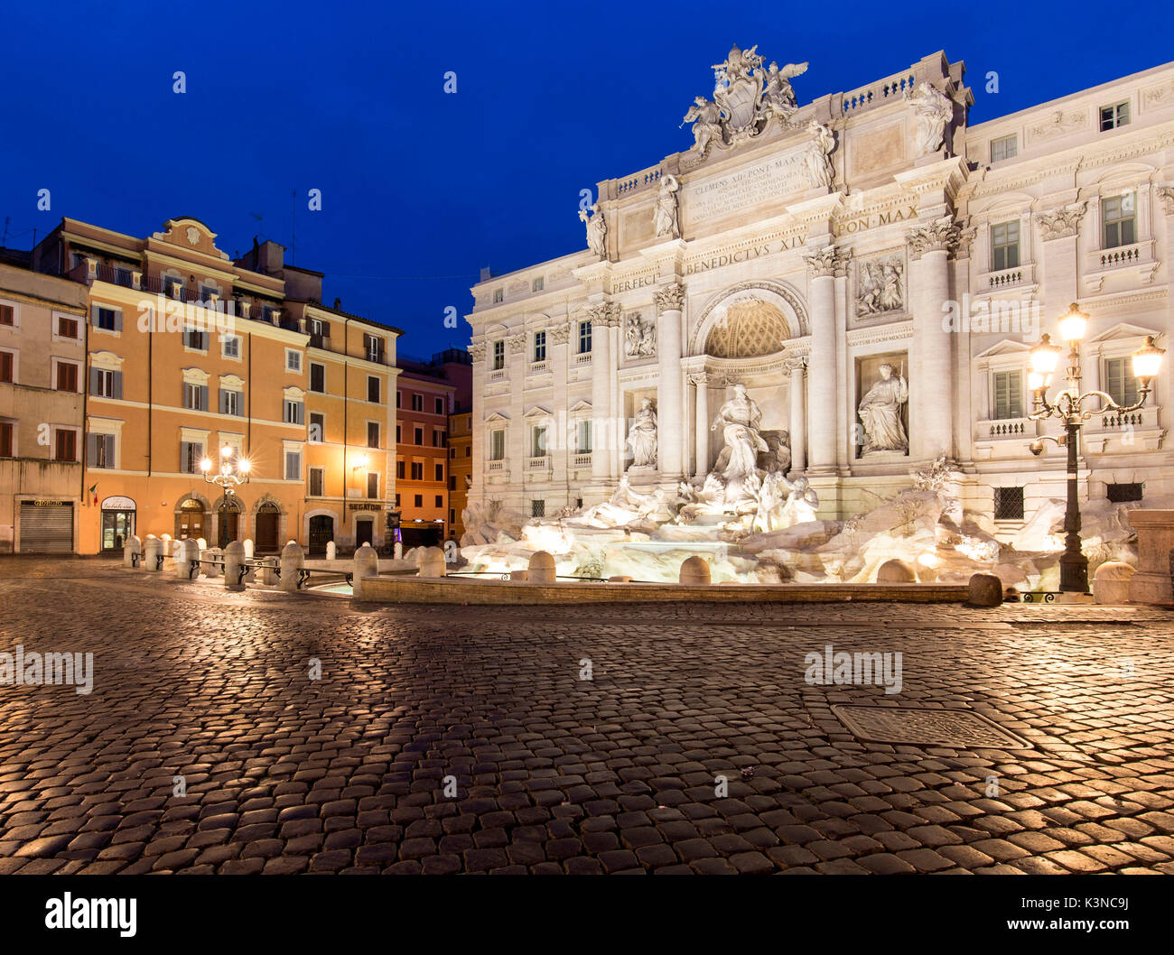 Rome, Lazio, Italy. Fontana di Trevi Stock Photo