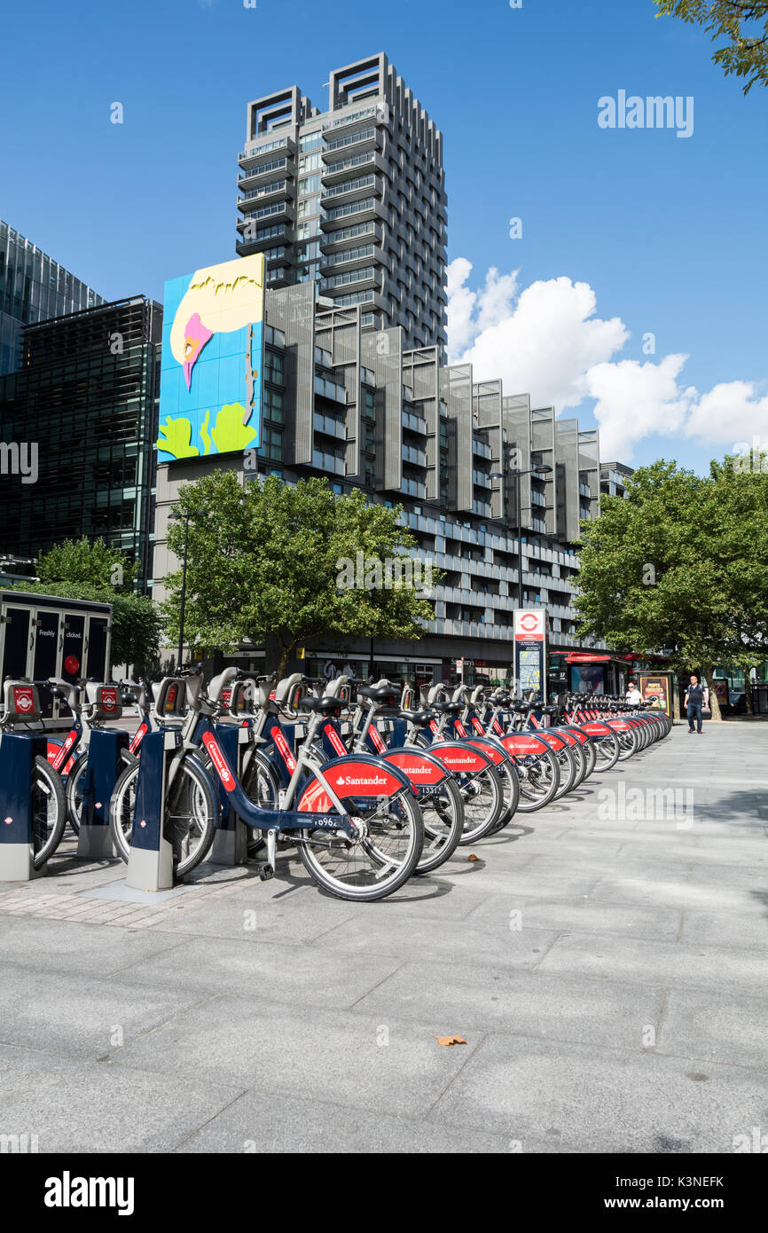 nearest santander docking station