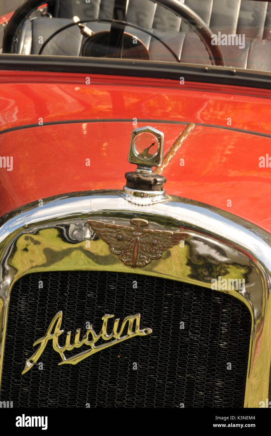 classic rolls Royce Austin mg cars at a show all in concourse condition motors cars and vehicles classics  vintage owners and polished chrome Stock Photo