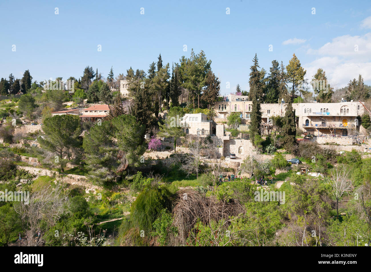 Ein Karem, Jerusalem Stock Photo
