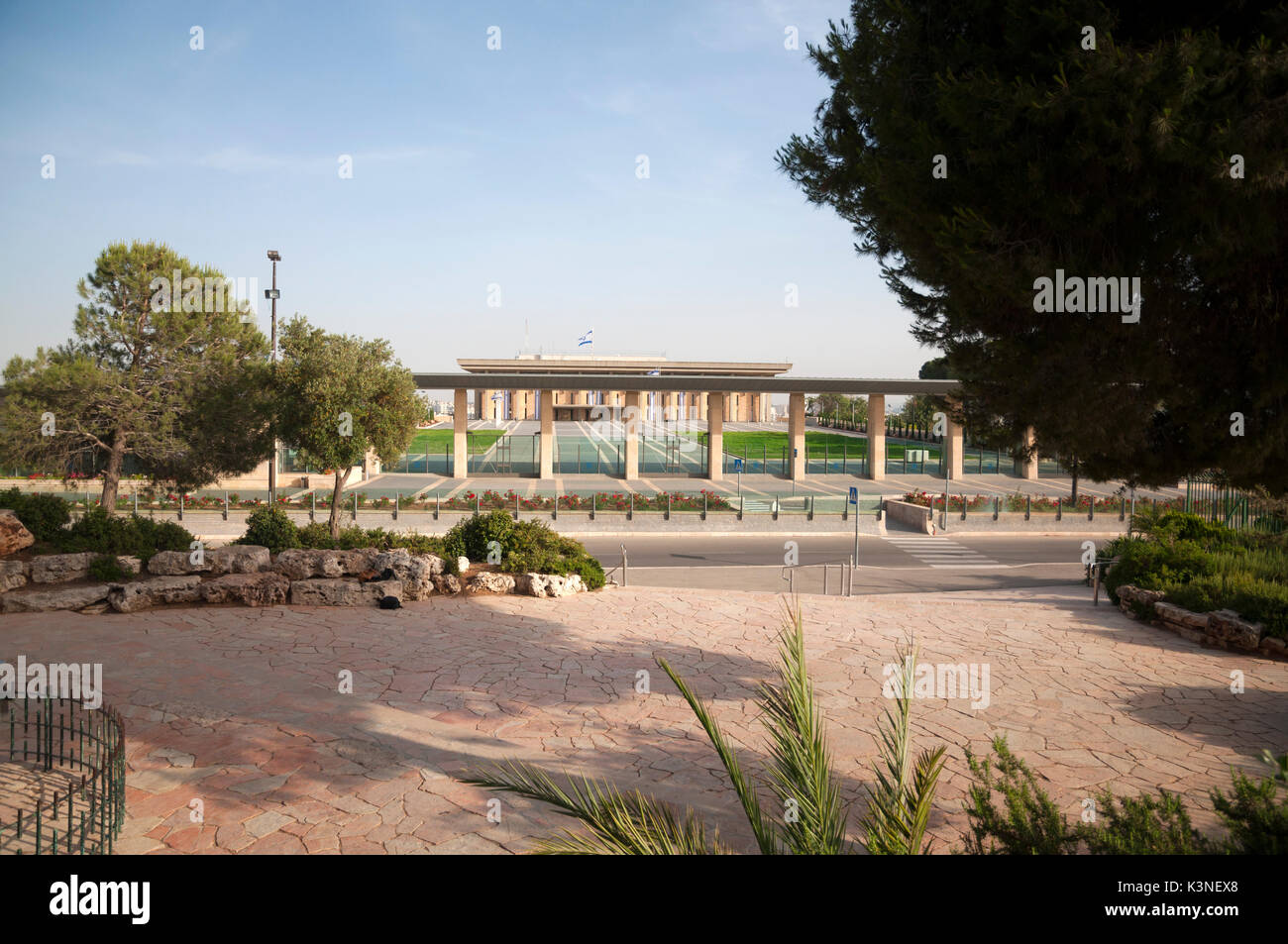 Israeli Knesset, Israeli parliament Stock Photo