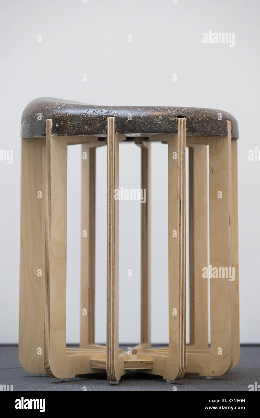 The designer furniture by Birmingham City University student, Sane Mafa