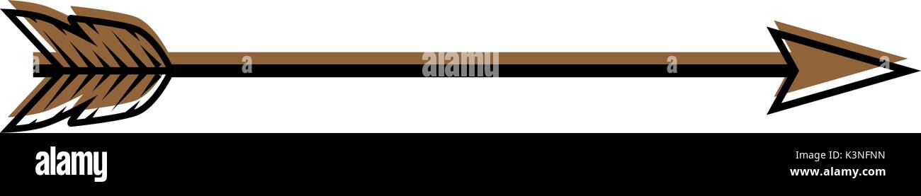arrow icon over white background vector illustration Stock Vector Image ...