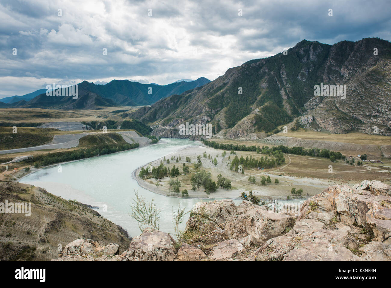 Turquoise Katun - rest on the mountain Altai Turquoise Katun - rest on the mountain Altai