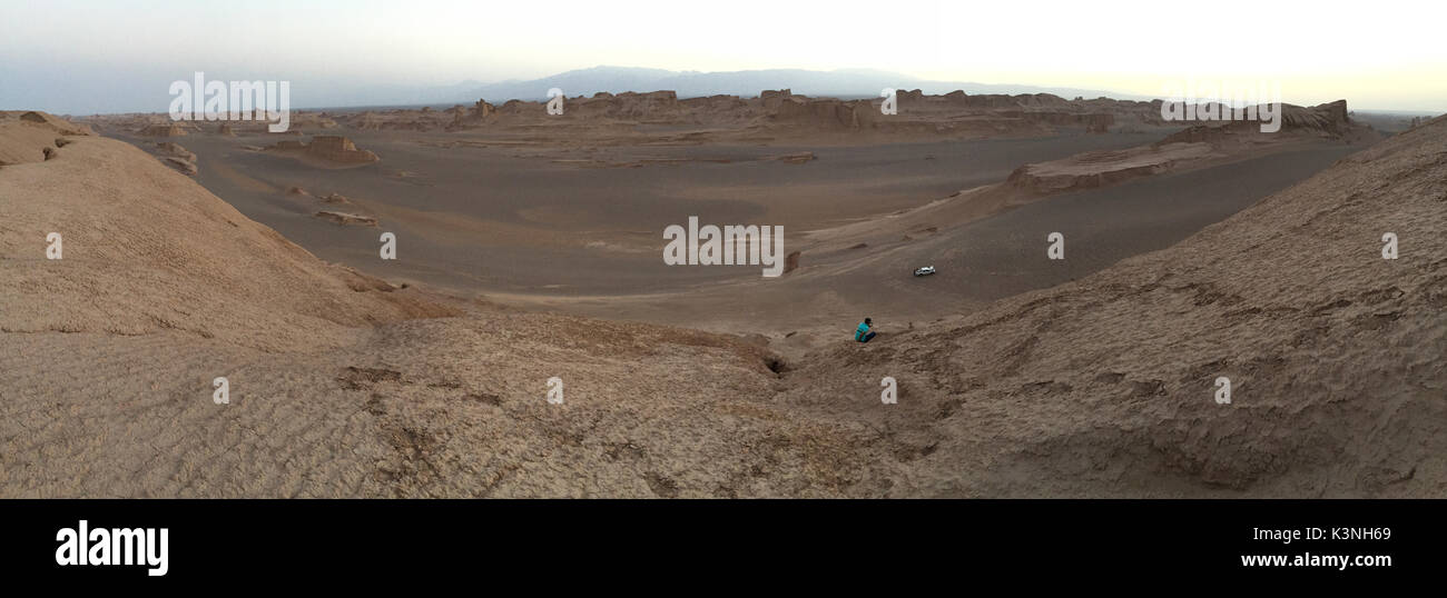The Kaluts region of the Lut desert. The hottest place on earth. Iran