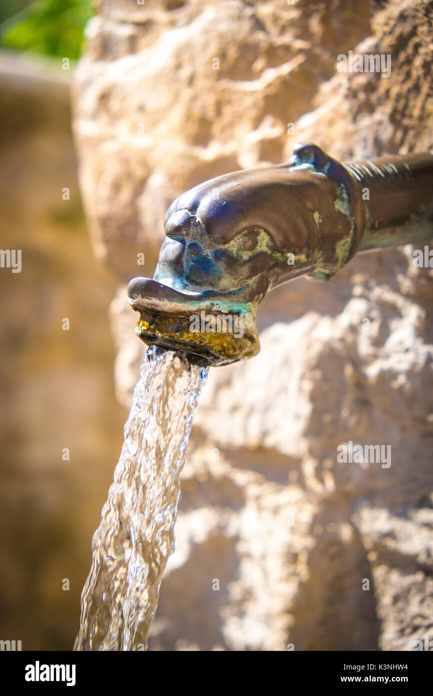 water spout in France Stock Photo Alamy