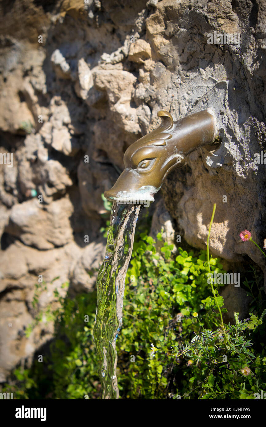 water spout in France Stock Photo Alamy