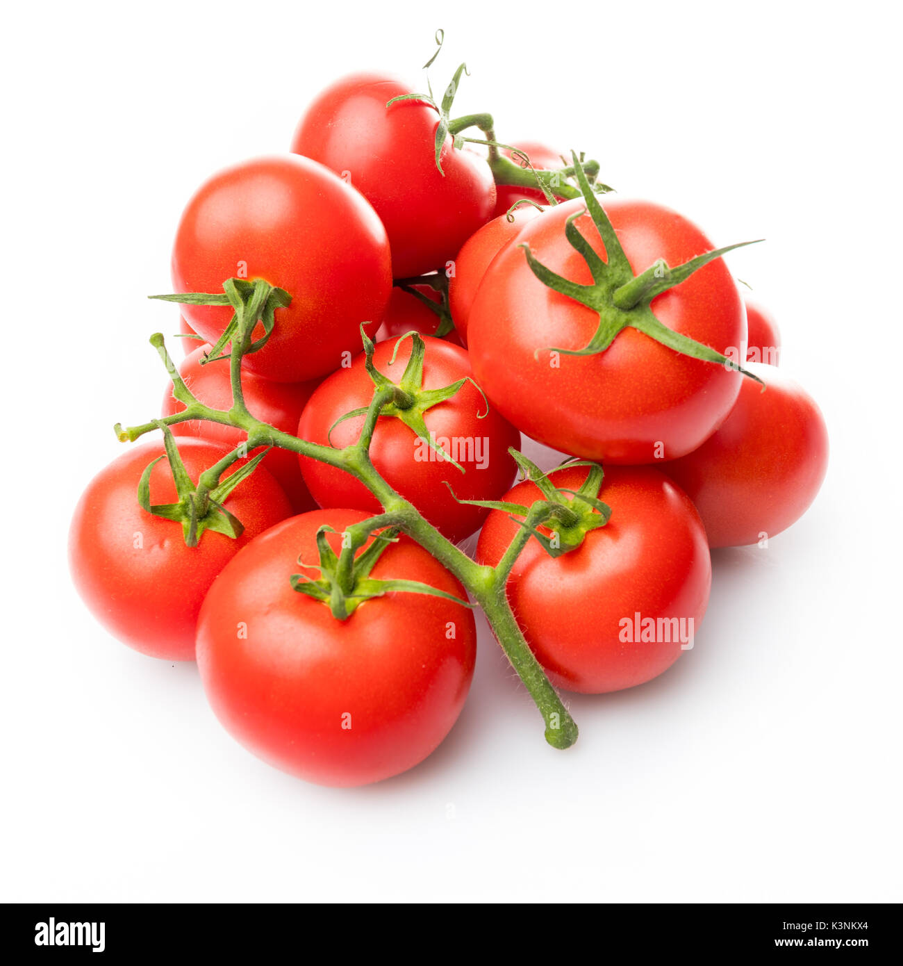 tomato isolated on white background. Bunch of fresh tomatoes Stock ...