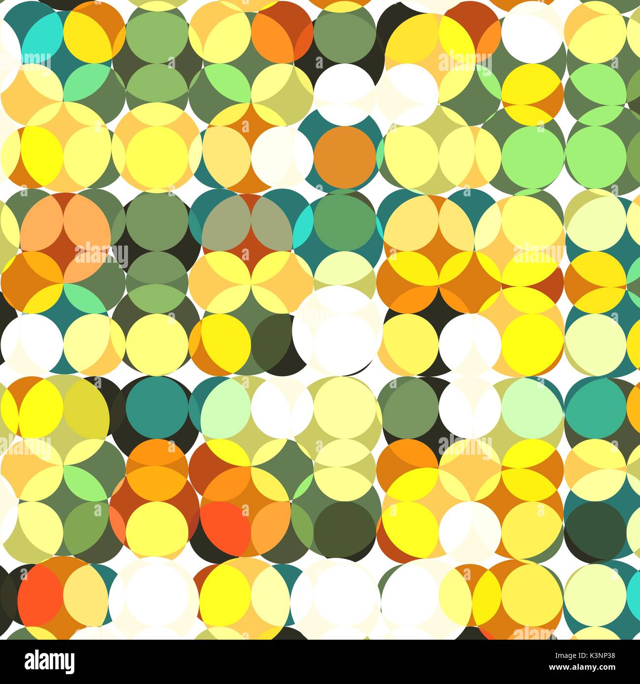 Confetti. Multicolor circles background. Vector illustration. Stock Vector
