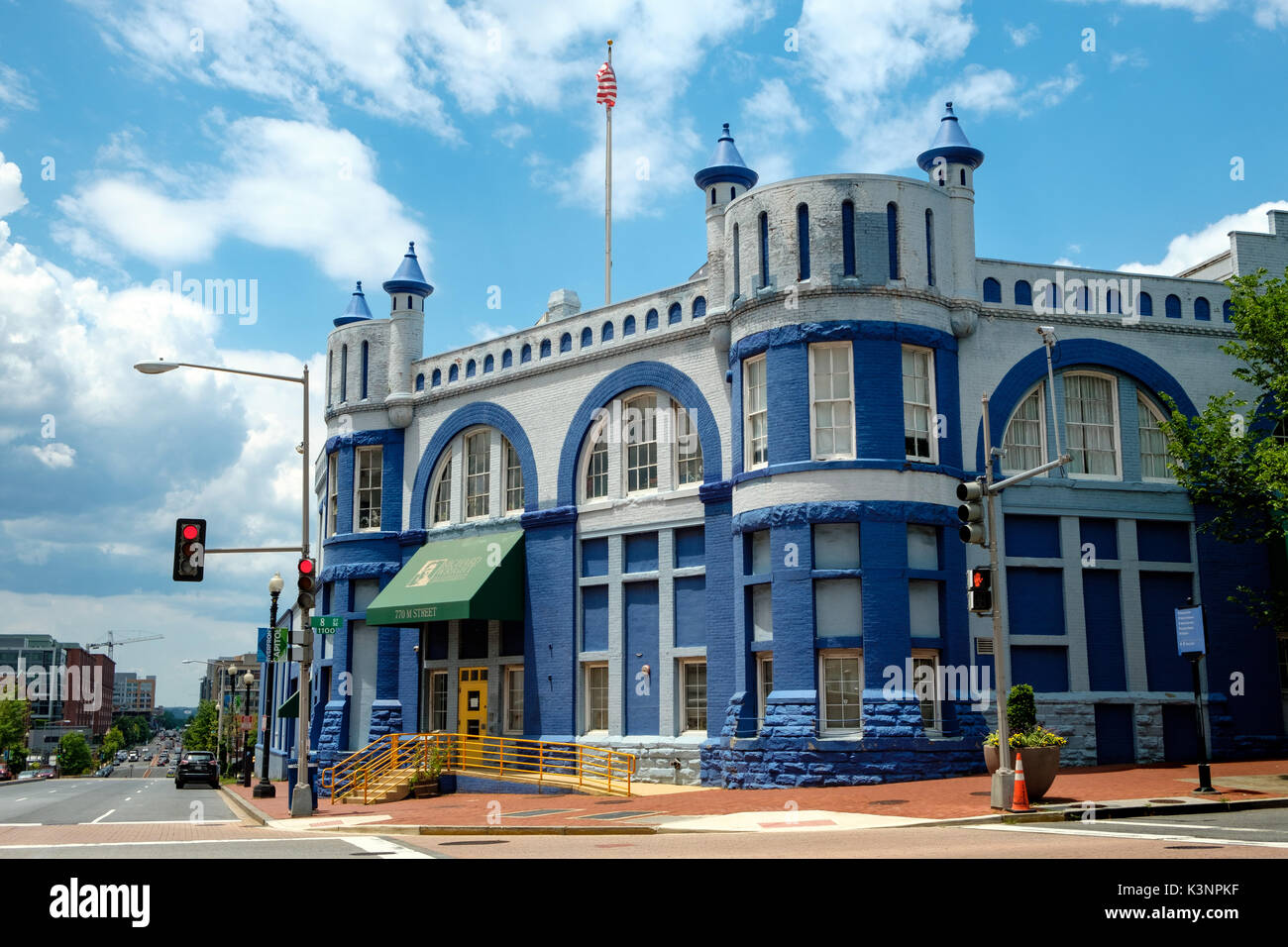 Washington and Railroad Car House (Blue Castle), 770 M