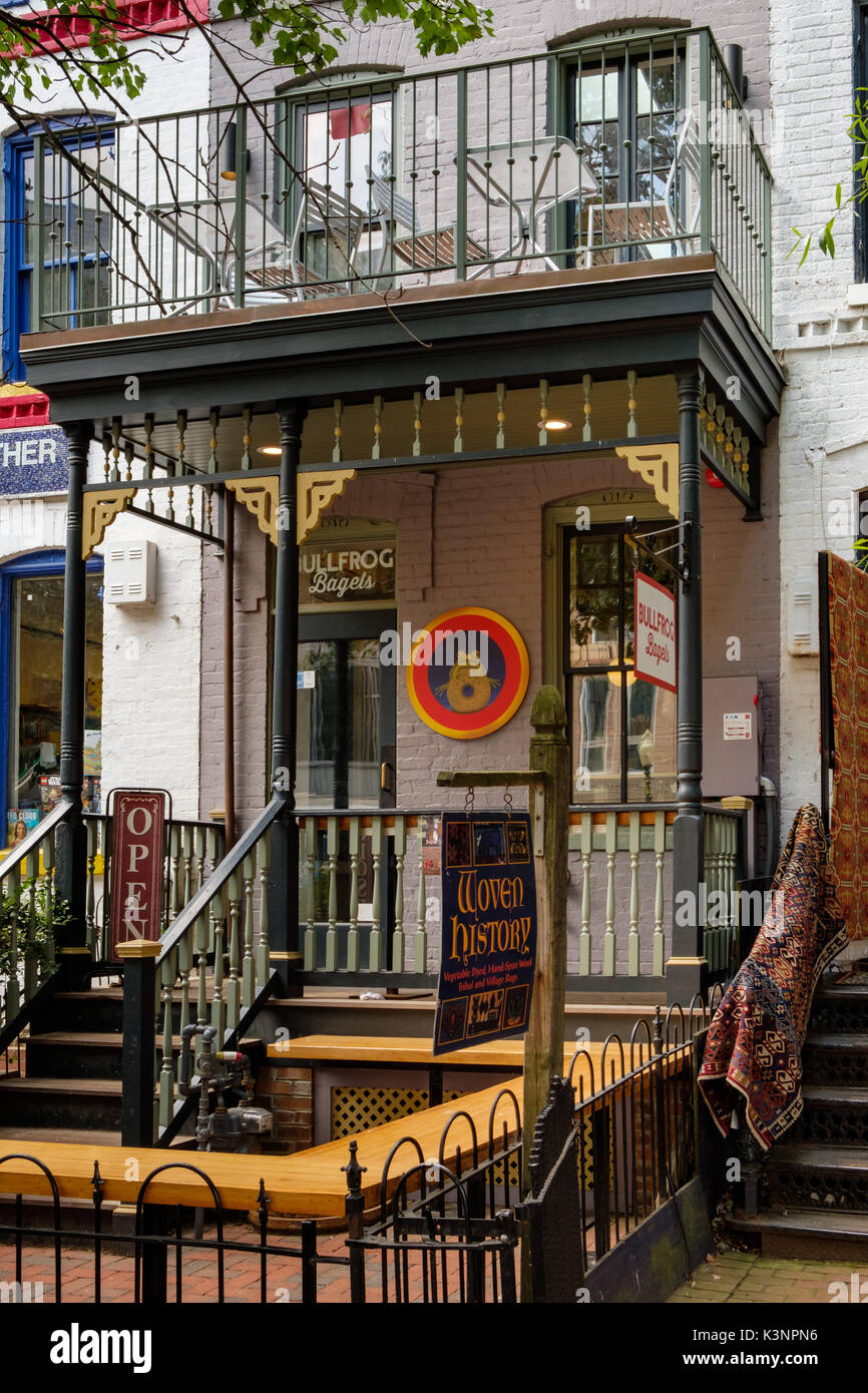 Bullfrog Bagels, Independent Stores on 7th Street SE, Washington DC