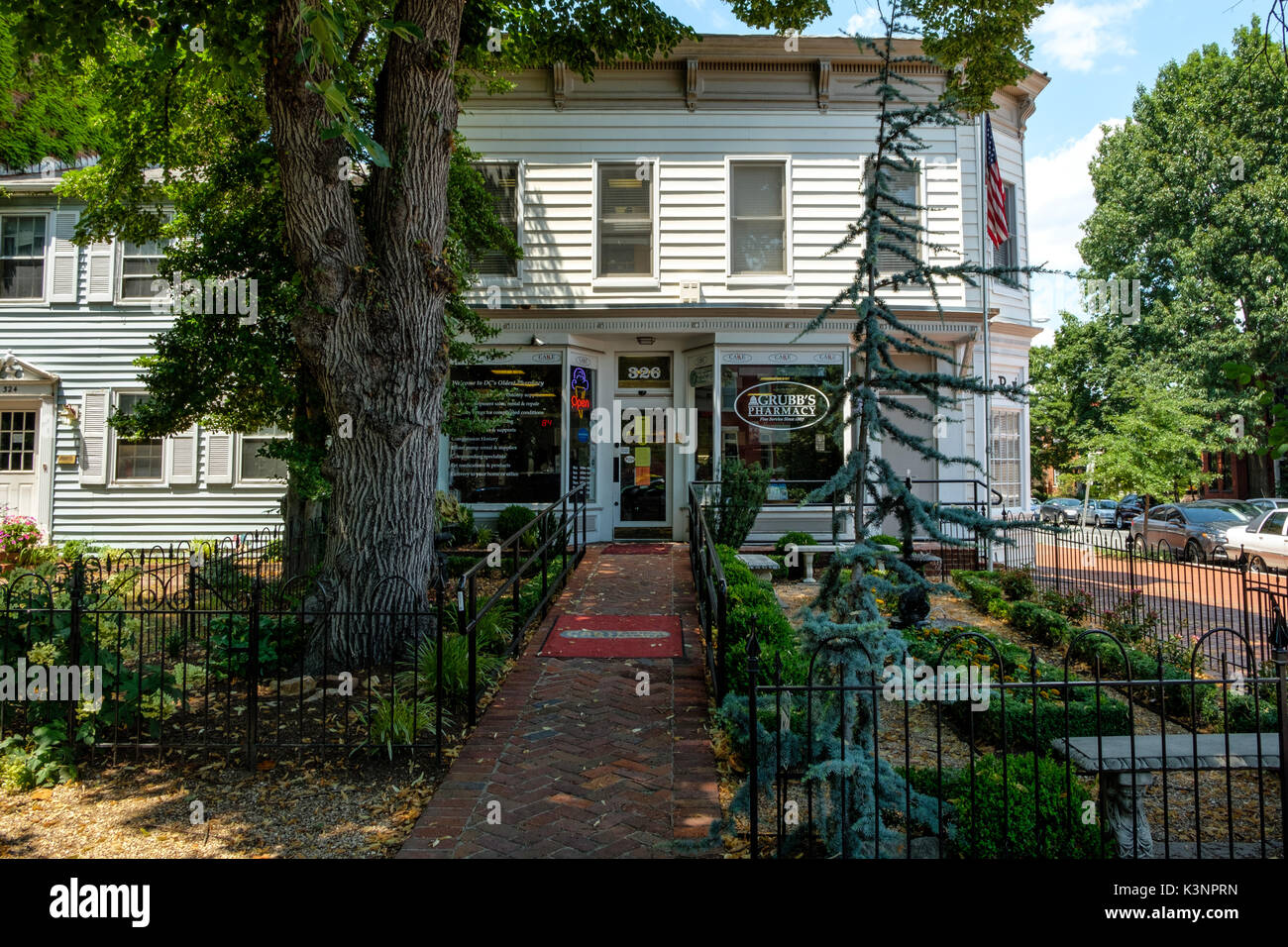 Grubbs Pharmacy, 326 East Capitol Street NE, Washington DC Stock Photo