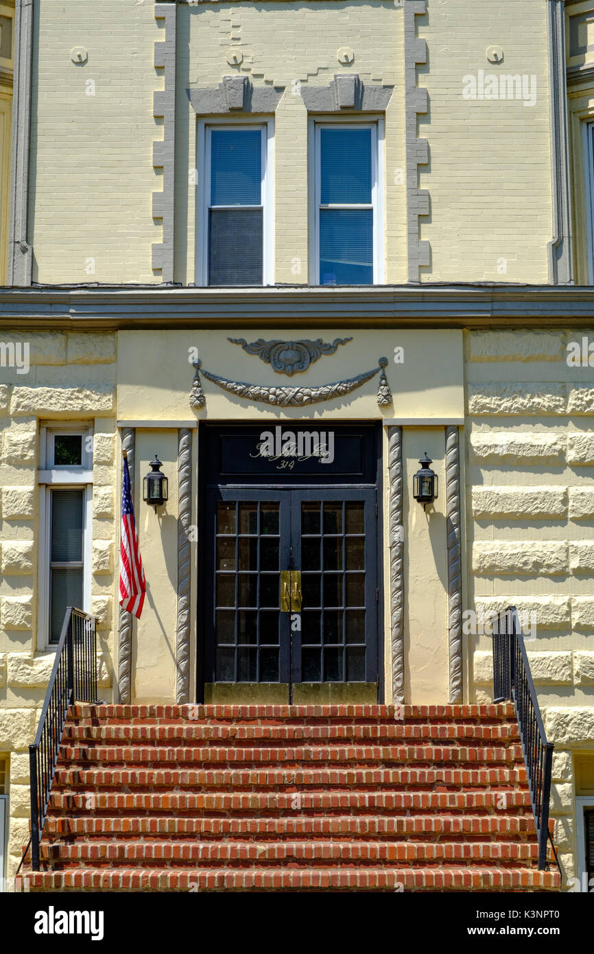The John Jay Apartments, 314 East Capitol Street NE, Washington DC Stock Photo
