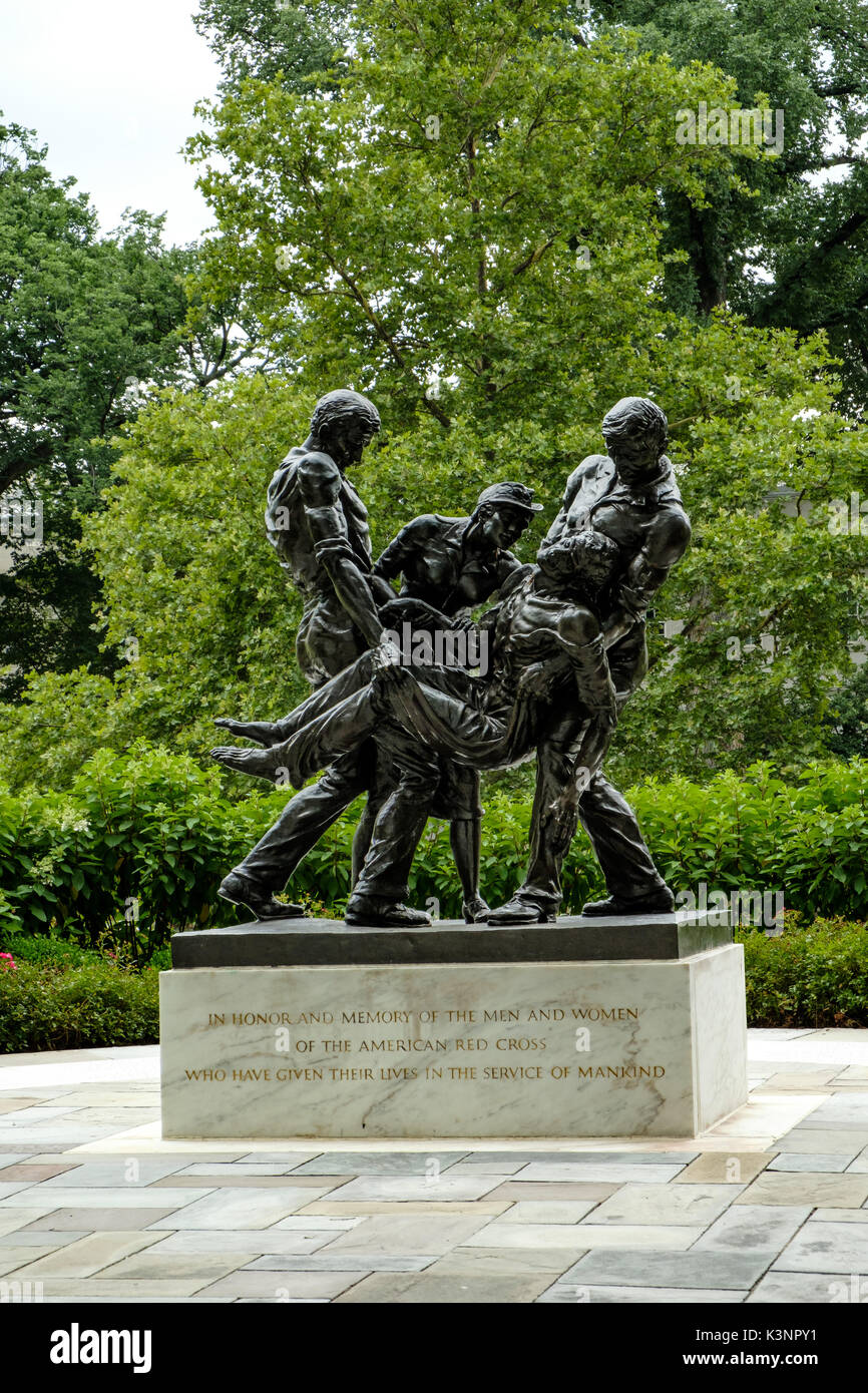 American Red Cross Memorial, American Red Cross Headquarters, D Street