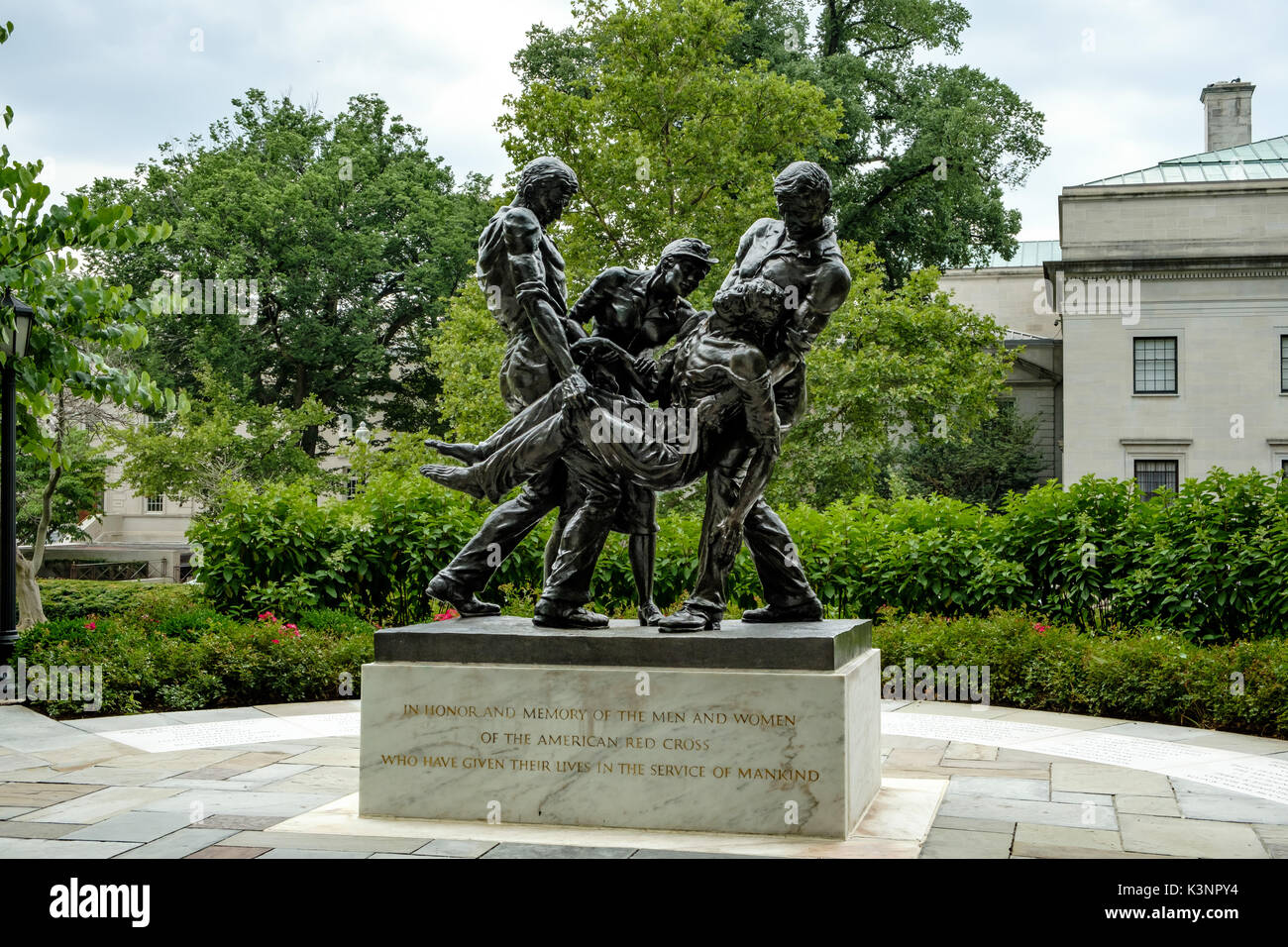 American Red Cross Memorial, American Red Cross Headquarters, D Street
