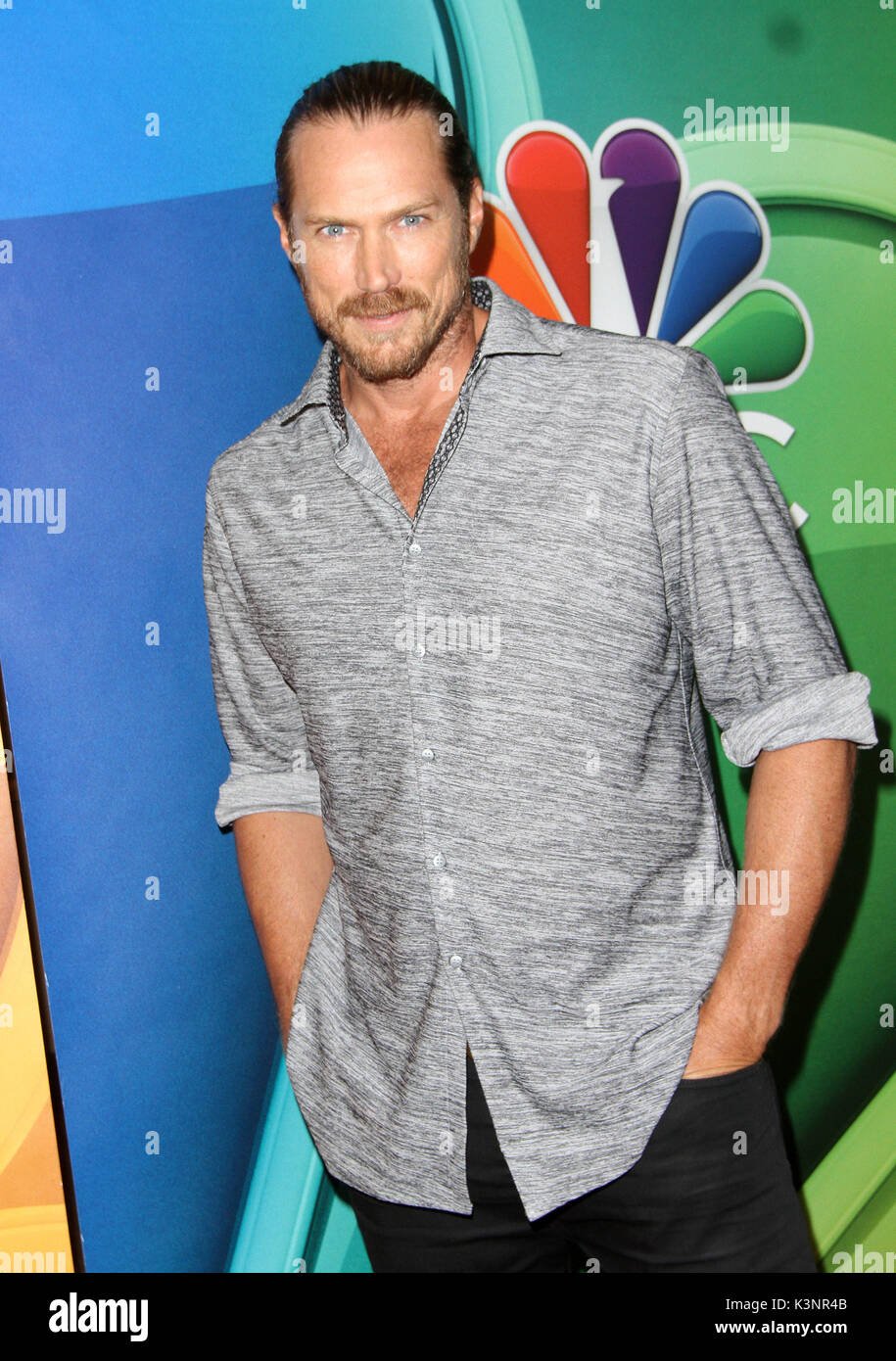 NBC 2017 Summer Press Tour held at the Beverly Hilton Hotel - Arrivals  Featuring: Jason Lewis Where: Los Angeles, California, United States When: 03 Aug 2017 Credit: Adriana M. Barraza/WENN.com Stock Photo