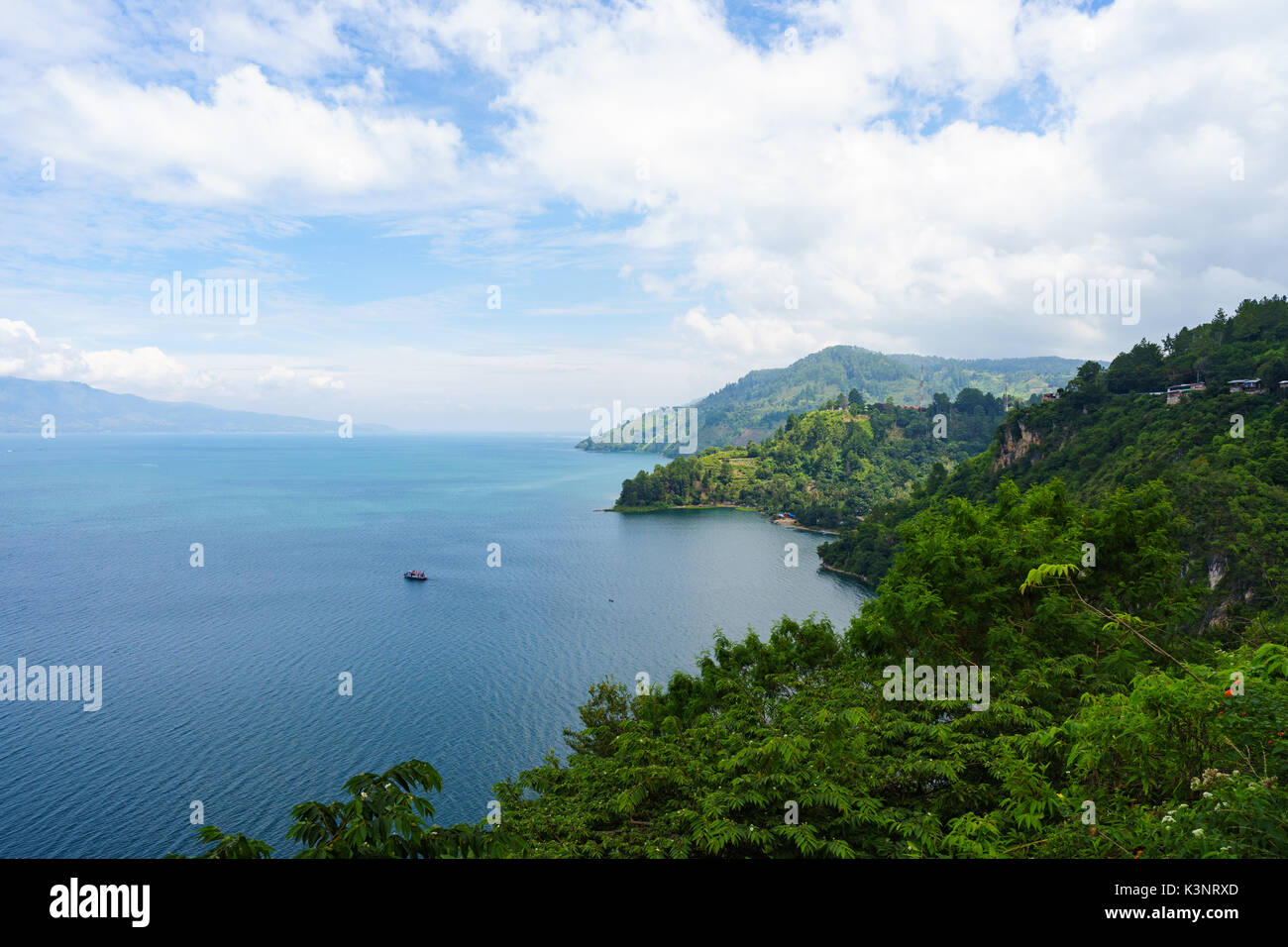 Lake Toba of Indonesia Stock Photo