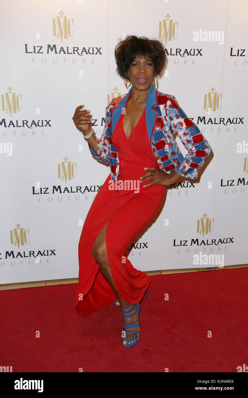 Liz Malraux fashion show winter collection Featuring: Love Newkirk