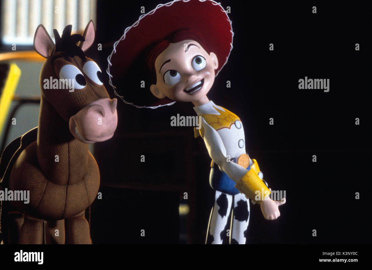 TOY STORY 2 [US 1999] Jessie the Yodelling Cowgirl voiced by Joan Cusack     Date: 1999 Stock Photo