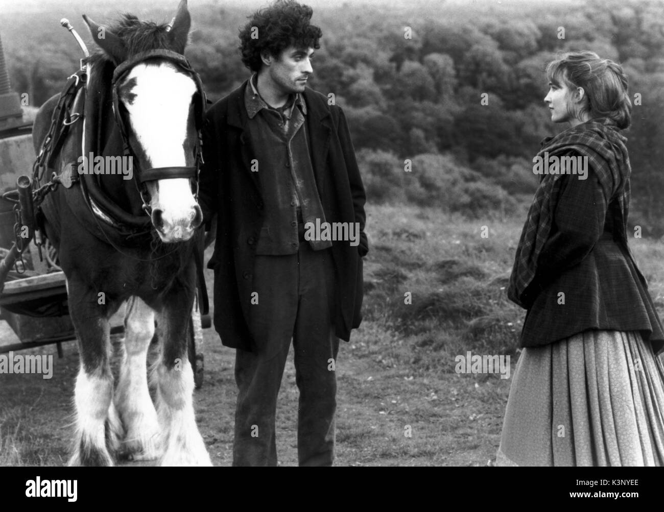 THE WOODLANDERS [BR 1997] RUFUS SEWELL as Giles Winterbourne, EMILY WOOF as Grace Malbury     Date: 1997 Stock Photo