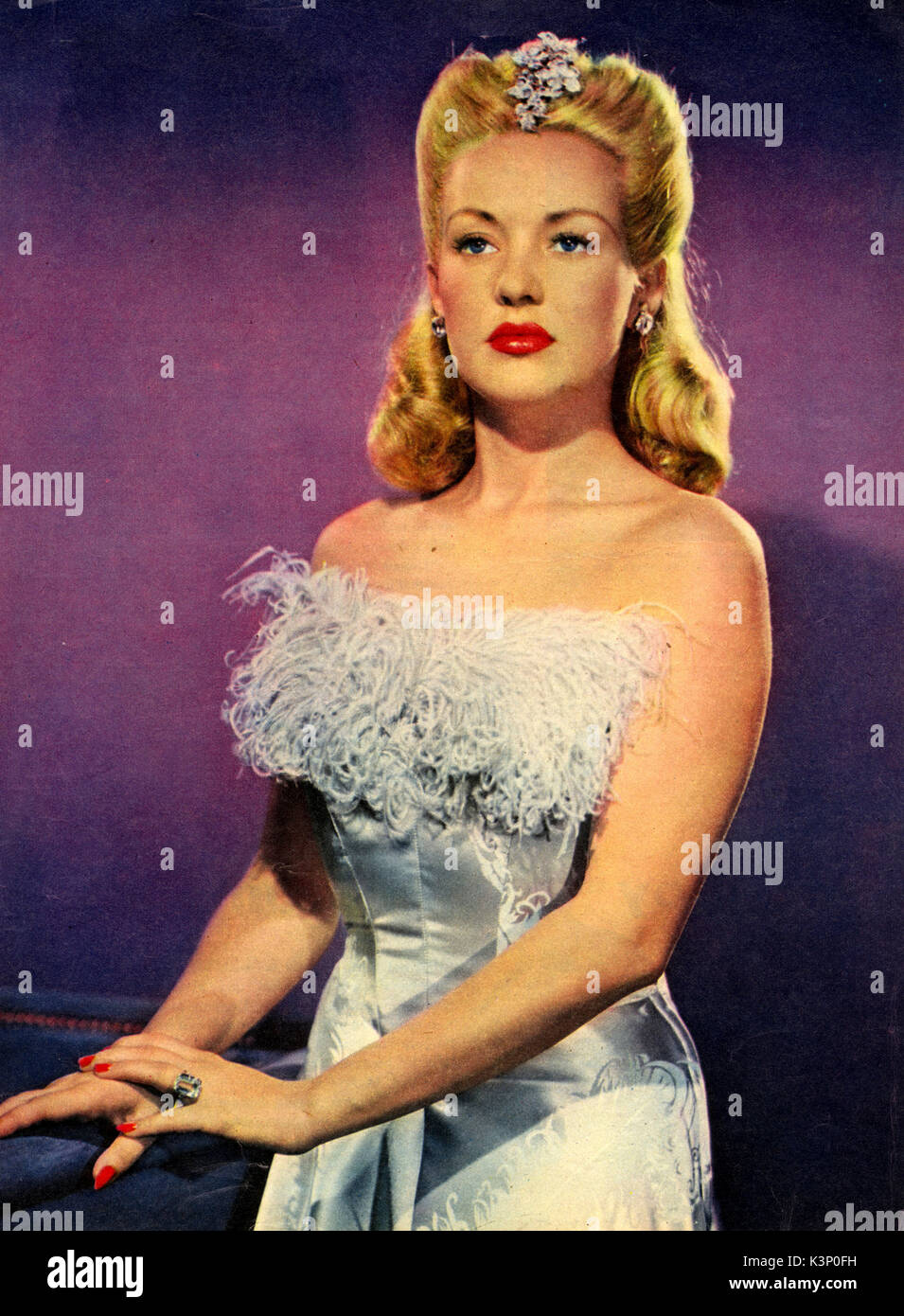 BETTY GRABLE [1916 - 1973] American Actress, Singer     Date: 1973 Stock Photo