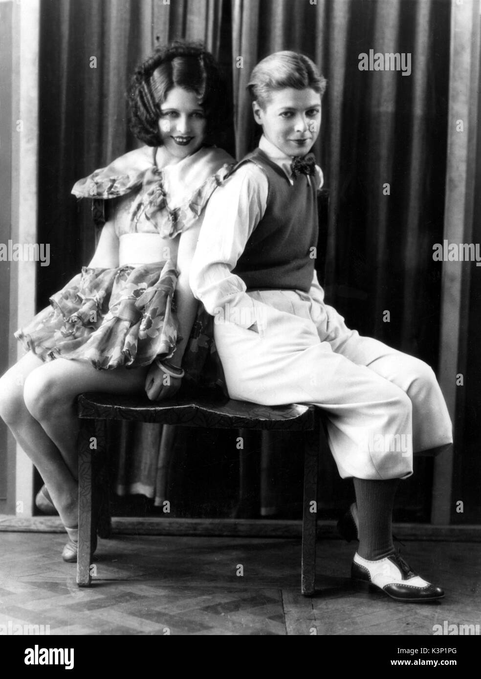 RENEE and BILLIE HOUSTON  RENEE HOUSTON, BILLIE HOUSTON British actors and entertainers Stock Photo