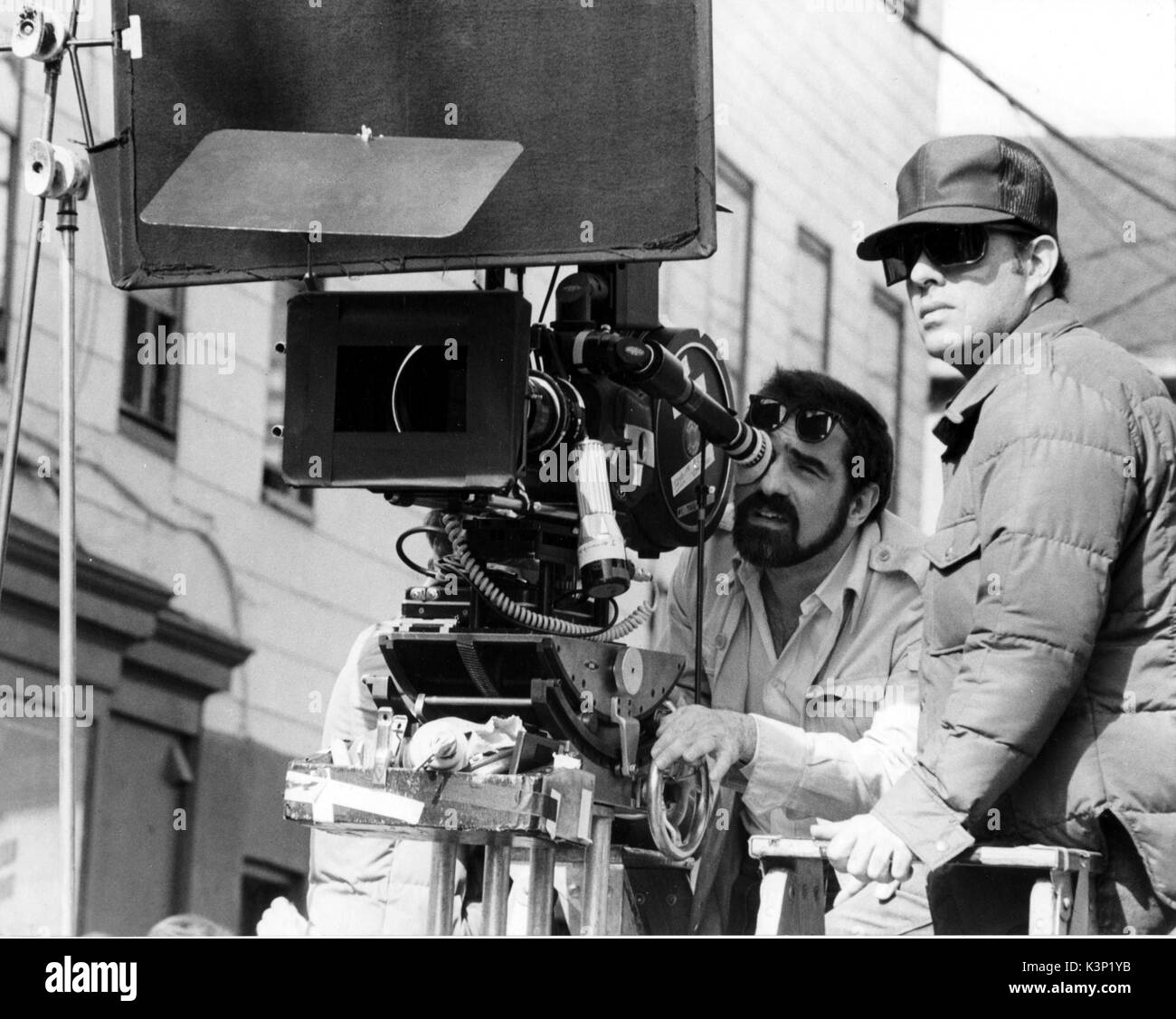 THE KING OF COMEDY [US 1982] Director MARTIN SCORSESE [centre]     Date: 1982 Stock Photo